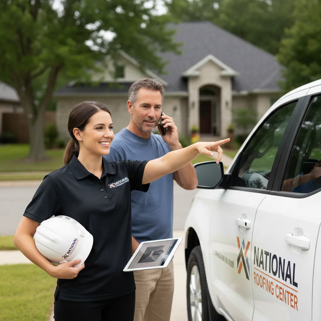 National Roofing Center customer support in Columbia Station